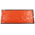 thumbnail image 1 of Emergency Blanket, Waterproof Survival Blanket PET Aluminized Film  For Outdoor For Hiking Orange 210x90cm, 1 of 8