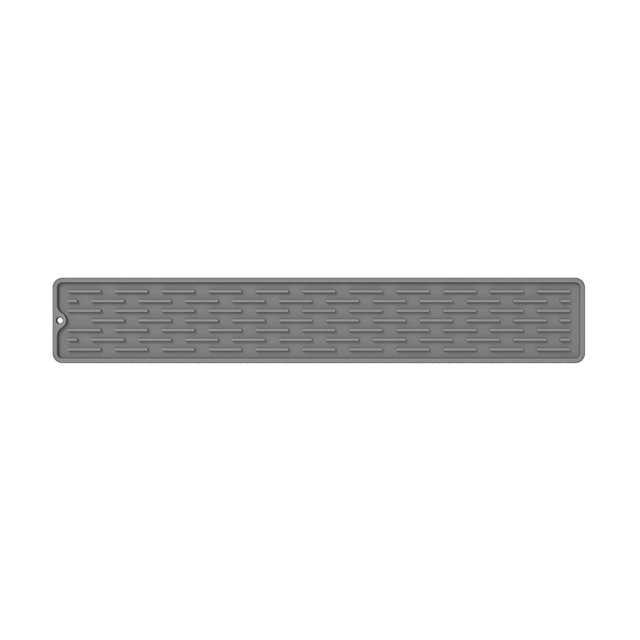 Alfombrilla de Silicona Ndcxsfigh para Grifo Almohadilla Secado Antideslizante para Fregadero Gris