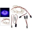 thumbnail image 1 of maskred RC Contrôlé LED pour Fixe RC Avion Aile Voiture Bleu 680x510mm 5Set, 1 of 6