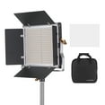 thumbnail image 1 of Andoer Professional LED Video Light Dimmable 660 LED Bulbs Bi-Color Light Panel 3200-5600K CRI 85+ with U Bracket & Barndoor Lighting Kit for Studio Photography Video Shooting, 1 of 9