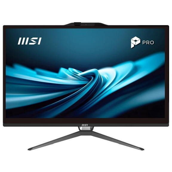 MSI Pro PRO AP222T 14M-424US - Intel Core i5 14th Gen i5-14400 - 8 GB Ram- 512 GB SSD - 21.5" -Intel UHD Graphics - Windows 11 Pro - Desktop - Black - All-in-One Computer