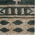 thumbnail image 4 of Hand Knotted Sumak Jute Eco-Friendly Area Rugs - 6'X9', Rectangle Shape, Beige Green Color, Contemporary Pattern, High Pile, Natural Fiber, Outdoor Indoor Handmade Area Rugs For Living Room (J00084), 4 of 4