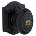thumbnail image 1 of Baldwin 5237190 Ensemble de Boutons d'Entrée X, Satin Noir, 1 of 1