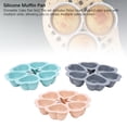 BIMZUC 3‑Pack Heart‑Shaped Silicone Cake Pans – Flexible, Non‑Stick ...