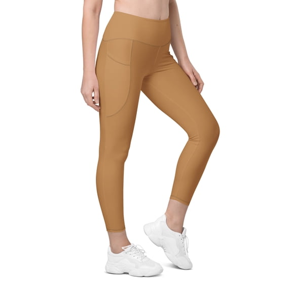 Nude Leggings with pockets