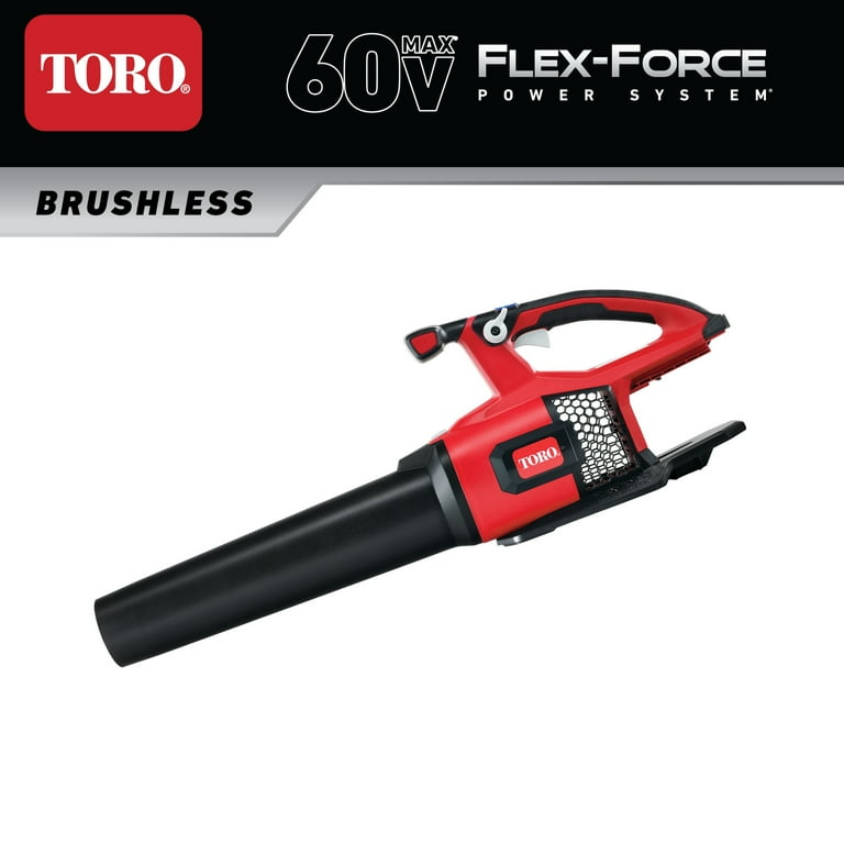 Toro 60 Volt Electric Brushless Cordless Handheld Leaf Blower Tool Only