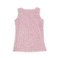 thumbnail image 4 of JGNGSHN Womens Sequin Tops Glitter SleevelessCasual Fashion V Neck Tank Top Sparkly Club Party Vest Pink XXL, 4 of 6