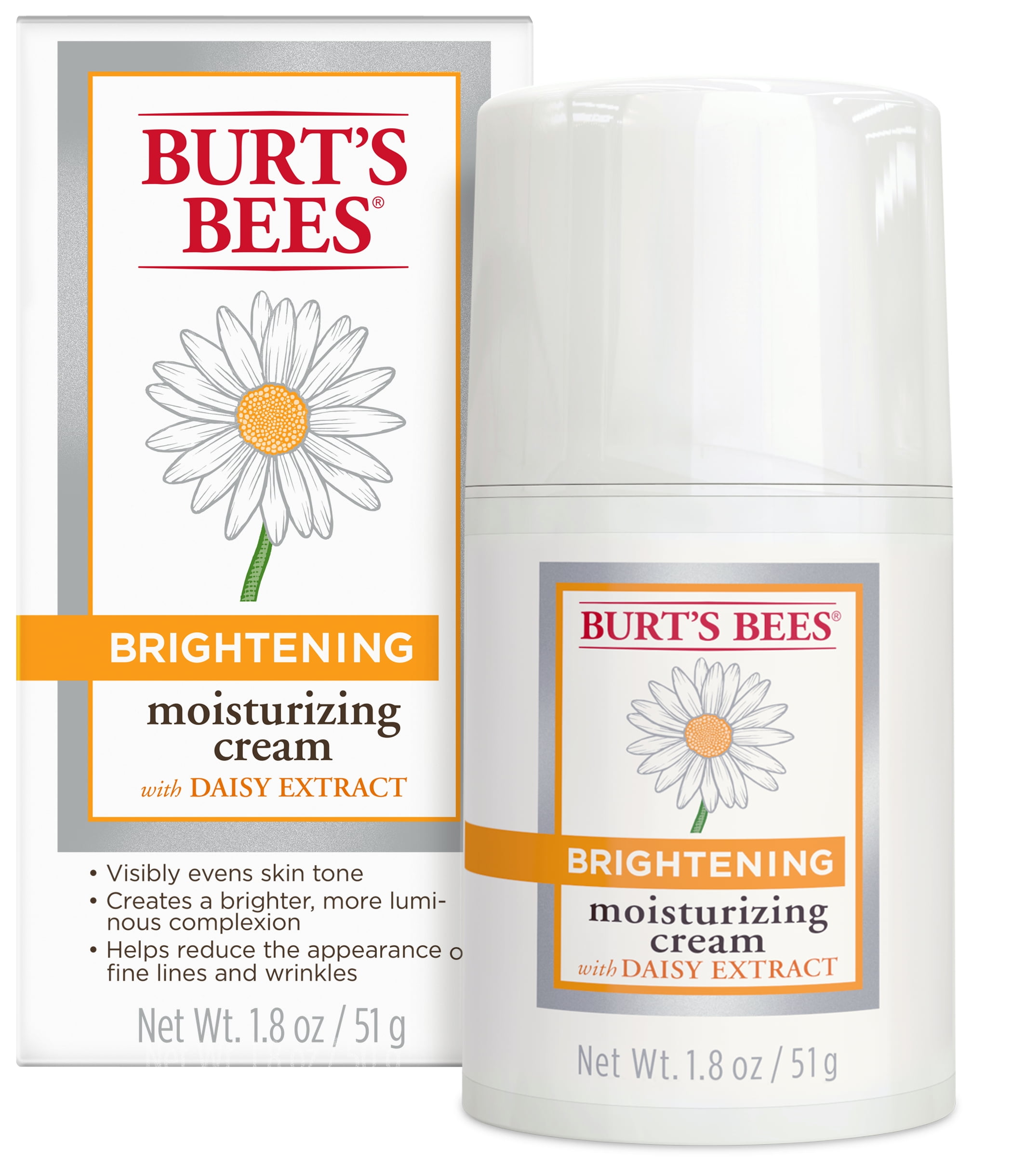 En team vriendschap wildernis Burt's Bees Brightening Moisturizing Cream, 1.8 Ounces - Walmart.com