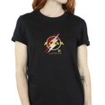 thumbnail image 3 of DC Comics T-Shirt Boyfriend en Coton Logo Flash Lightning pour Femmes, 3 of 4