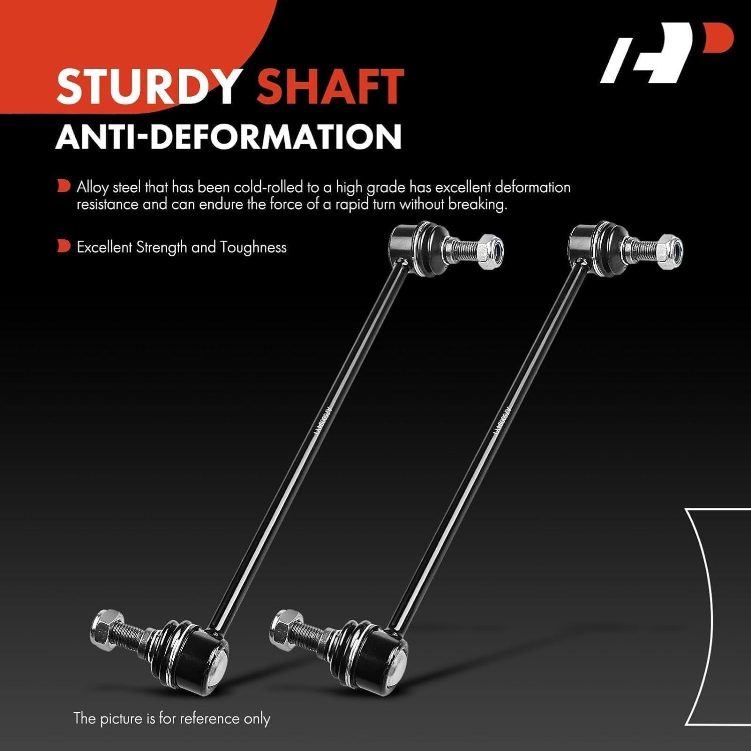 A-Premium 2x Front Sway Bar Links Stabilizer Bar Links, Compatible with Nissan Altima, Maxima, Murano, Pathfinder, Quest, Rogue, Rogue Select & Infiniti JX35, Replace # K750094, K750095