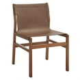 thumbnail image 5 of Sonora   Leather Dining Side Chair in Nutmeg Brown, 5 of 10