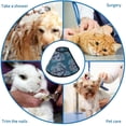 thumbnail image 4 of Anchor Rope Soft Cat Dog Recovery Collar Adjustable Cat Cone Wound Healing Protective After Surgery for Large/Medium/Small Dogs Cat, 4 of 7