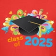 thumbnail image 3 of CafePress - 2025 Graduation T Shirt - Dark T-Shirt Kids XS-XL, 3 of 4