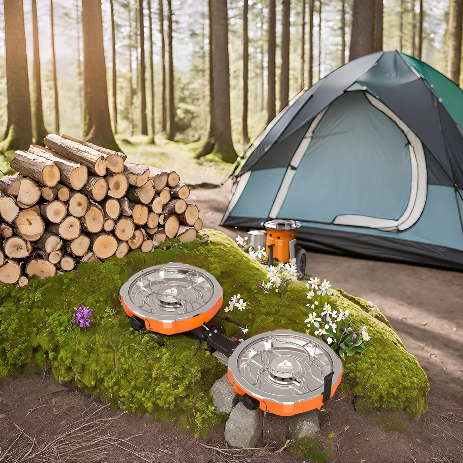 Coleman Guide Series Powerhouse Dual Fuel Gas Camping Stove, 2