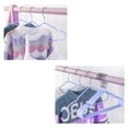 thumbnail image 3 of Gancho Para ropa de Bebé y Niños 10 Piezas ,Unisex, Color Azul, Segos Segos Gancho para ropa, 3 of 5