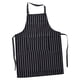thumbnail image 5 of Delantal De Babero Impermeable, Delantal Rayado Unisex Ajustable Con 2 Bolsillos Para Cocina Panaderos De Cocina Restaurantes, 5 of 7