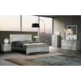 thumbnail image 2 of K-Living Latina Grey Lacquer Finish Queen-Size Bed with One-Touch LED Light, 2 of 3