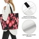thumbnail image 3 of Balery pink butterfly Bolsa Tote Estilo Estético con Cremalleras, Bolsa de Hombro, Bolsa de Compras Grande y Plegable, 3 of 8