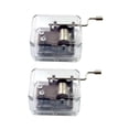 thumbnail image 4 of segolike 2 Pieces Hand Crank Music Box DIY Music Box for Valentine's Day Birthday Mom For Alice, 4 of 9