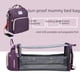 thumbnail image 4 of Bolso multifuncional para madres con USB, bolso para bebés de gran capacidad, bolso plegable para bebés, bolso para madres, 4 of 5