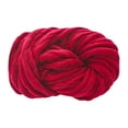 thumbnail image 1 of Red Red Chunky Soft Wool Yarn Knitting Thread With Soft Polyester, Thick Construction And Versatile Use For Hand Knitting, Crochet Projects And Seasonal Crafts, 1 of 3