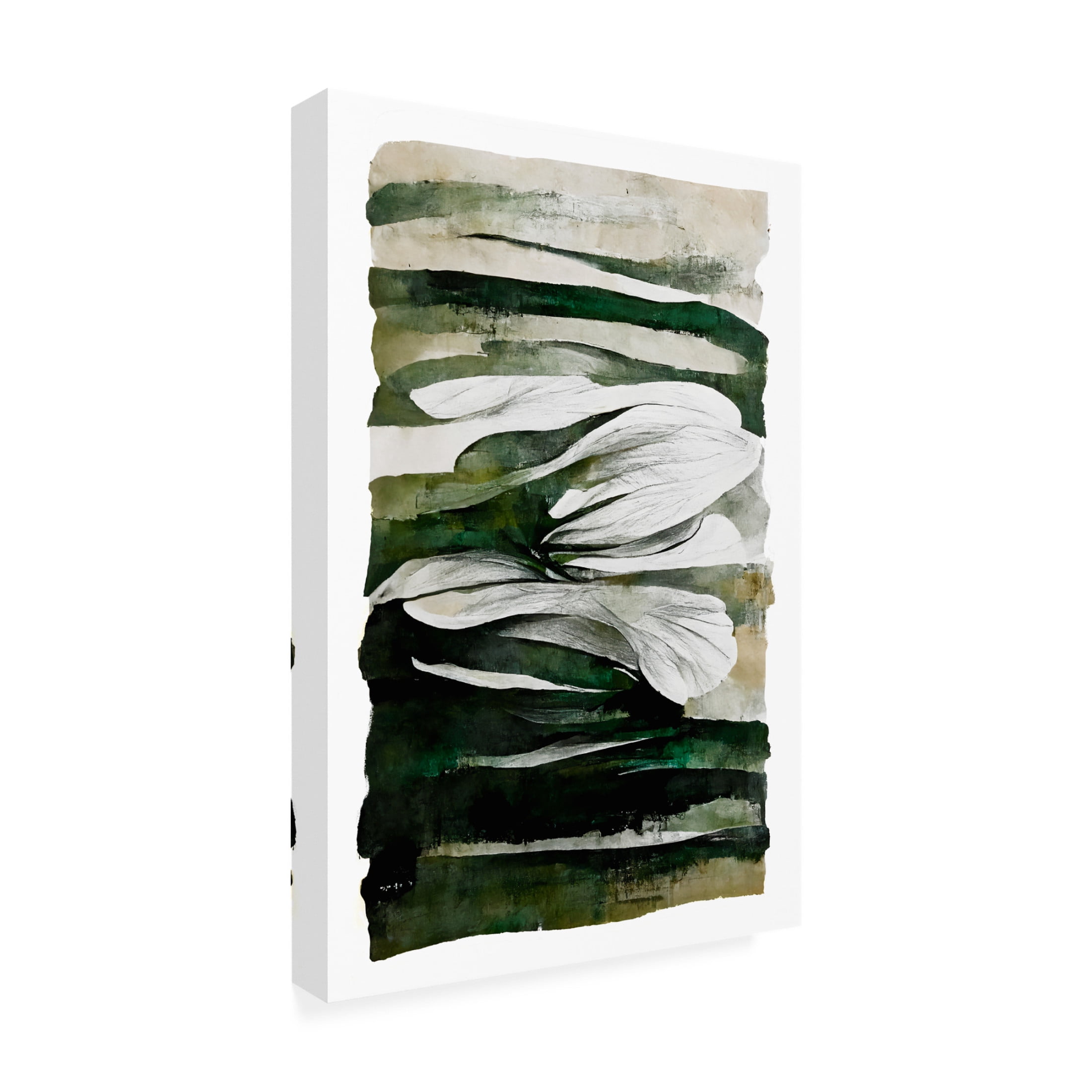 Canvas Wall Art - Treechild 'Between The Wall' Wall Art for Living Room, Bedroom, or Office D?cor by Trademark Fine Art - 16 x 24 Inches