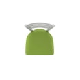 thumbnail image 3 of 410 Jackie 25" Swivel Counter Stool with Anodized Nickel Finish and Canter Kiwi Green Seat, 3 of 4