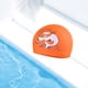 thumbnail image 2 of Gorro de baño infantil Shamjiam Nadar 3D Naranja, 2 of 9