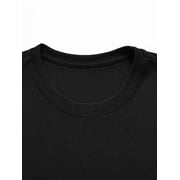 Mens Letter Graphic Tees Cotton Crew Neck T Shirts Short Sleeve T-Shirts Casual Summer Streetwear Black A M