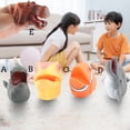 thumbnail image 2 of Soft Plush Clownfish Stuffed Animal - Bpa-Free Non-Toxic Vivid Orange & White Stripes, Lifelike Fin Details, Smooth Plush Fabric, Moving Fins 5 Inch Size Interactive, 2 of 4