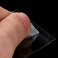 thumbnail image 5 of 1000 pc Rectangle Plastic Cellophane Bags Self-Adhesive Sealing with Hang Hole Clear 25x5x0.01cmDIY, 5 of 6