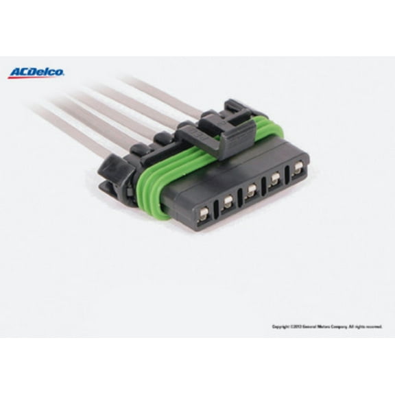 ACDelco GM Original Equipment Black Multi-Purpose Wiring Connector, Wiring Connectors & Kits