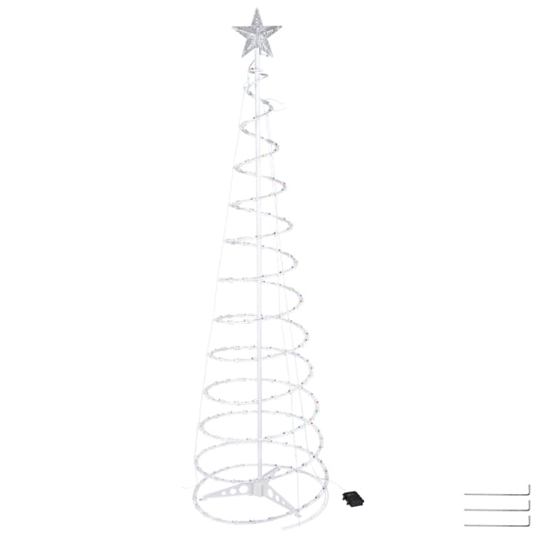 6FT Spiral Christmas Tree Outdoor Halloween Christmas Decorations; 182