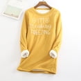 thumbnail image 1 of Aboser Chandail en Molleton Sherpa "I'm Freaking Freezing" pour Femmes, Doublé en Polaire, Mode 2024, Pull Chaud d'Hiver, Col Rond Décontracté, Manches Longues Épaisses, 1 of 3