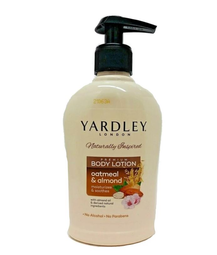 Yardley London Premium Body Lotion Oatmeal and Almond Naturally