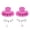 D, variant on Eyelash Stamp Lower Lash Stamp Tool Silicone Makeup Stamp for Eyeliner Practice Easy to Use Reusable Ballet Pink Beauty Tool