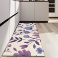 thumbnail image 4 of Pioneer Flower Floral Print Pattern Kitchen Rug Mat,Kitchen Runner Rugs Non Skid Washable,Decorative Kitchen Floor Mats for Kitchen,Sink,Laundry,17"X47", 4 of 5