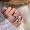 thumbnail image 1 of S925 Sterling Silver Retro Niche Design Ring For Women Does Not Fade, 1 of 3