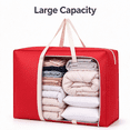thumbnail image 5 of Miogawg Large Storage Bags, Big Moving Bags With Strong Zippers & Carrying Handles, Storage Totes For Camping, Clothes, Bedding, Comforters, Pillows, 5 of 6