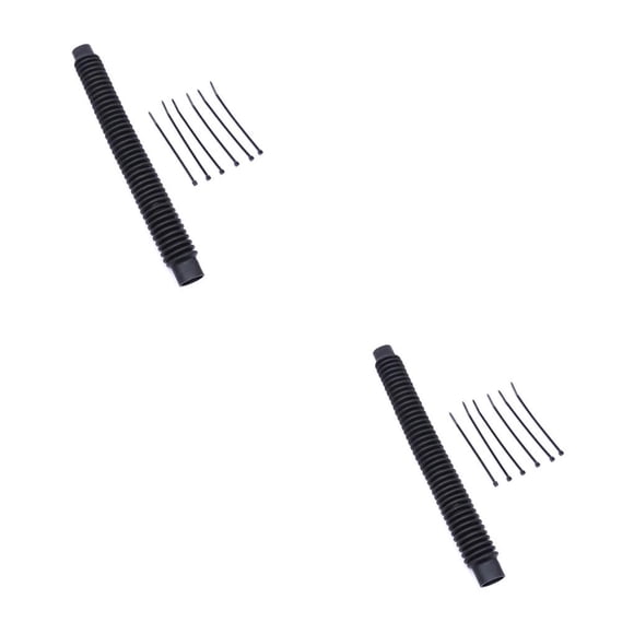 Wosthever Manguera de escape corrugada para buceo, regulador lateral Universal, Control de fuego de buceo, tubo largo, conector de equipo de Type3 NO3