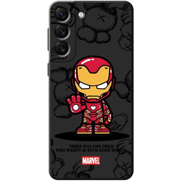 Bear Marvel Ironman Black Cases Luxury Case Cover for Samsung Galaxy S22 Ultra 5G S7 S21 Plus S20 FE S9 S10e S10 S21 S8 S21Fe xuanjing unisex