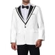 thumbnail image 1 of INSPIRE CHIC Sacos Deportivos Formales para Hombres Ajustados con Cuello de Color, 1 of 1