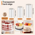 thumbnail image 2 of Baking Acetate Sheets, for Baking, Transparent Acetate Cake Collars, Acetate Rolls for Cake Chocolate, 2 of 7