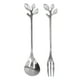 thumbnail image 1 of Tenedor de acero inoxidable, cuchara, hoja, tenedor, pulido, vajilla, cuchara mezcladora, café, azúcar, cuchara del desierto, plata, 1 of 14