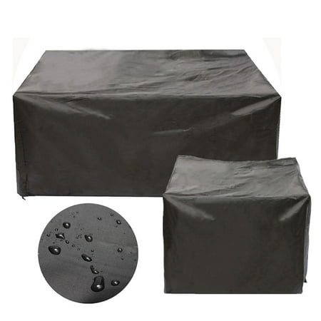 7 Size Waterproof Outdoor Patio Garden Furniture Rain Shelter Table Chair Cover Canada - Large Plastic Covers For Outdoor Furniture