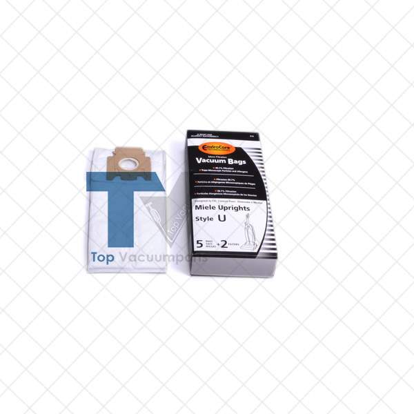 Miele U style Upright Vacuum Cleaner Allergen Paper Bags 5PK // 210