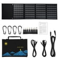 thumbnail image 1 of Tignapoo Portable Foldable Solar Charger Panel with USB & DC Output, High-Efficiency Mono-Crystalline Silicon, 30W/40W/50W Options, Compact & Lightweight for Outdoor Adventures, 1 of 6