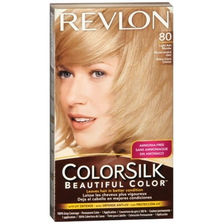 Revlon Colorsilk Hair Color 80 Light Ash Blonde 1 Each Pack Of 3