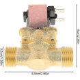 thumbnail image 2 of 1/2 12v Solenoid Valve - Normally Closed Brass Electric Watering D Valve For Control, 2 of 4