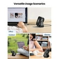 thumbnail image 6 of Mini Portable Desk Fan, Personal Fan, Table, USB, Quiet, 3 Speeds, 6 of 7